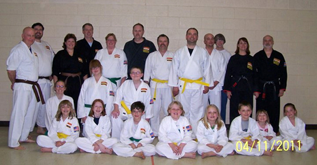 Muskegon Karate Club - Class Picture
