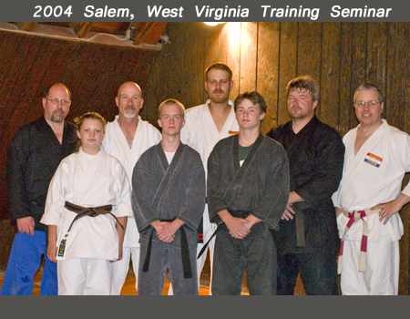 2004 Training in Salem, W. VA