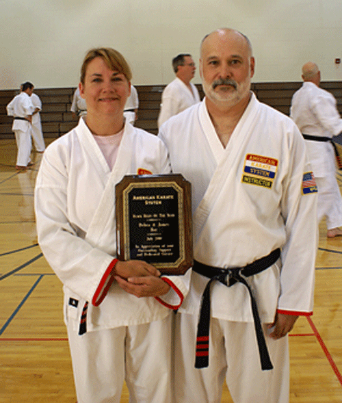 Deb & Jim Roy - 2010 Black Belts-of-the-Year