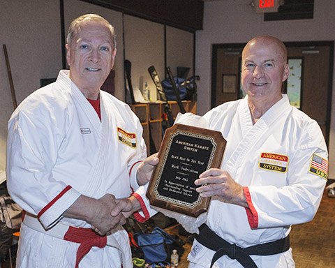 Mark Soderstrom - Black Belt of the Year 2015