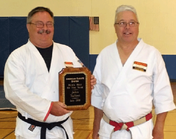 John Talbot - 2018 AKS Black Belt of the Year