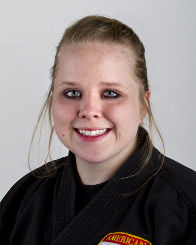 Kristyn Reinecke 2012 Student of the Year from Muskegon Community College Karate Club