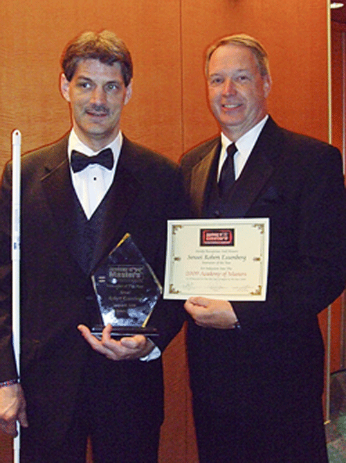 Robert Essenberg-2009-Academy of Masters Instructor of the Year